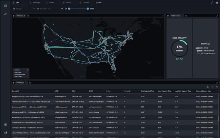Prism Computing PRISM® | Optical Network Visualization & Analytics Platform | LightRiver